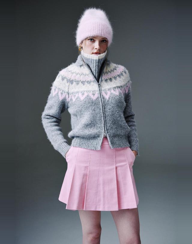 크림골프 Corduroy Flap Pocket Skirt 코듀로이 플랩 포켓 스커트 착용컷