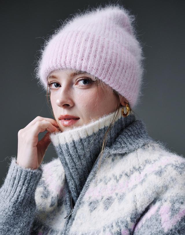 크림골프 Color Block Knit Warmer 배색 니트 워머 착용컷
