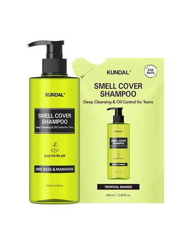 [SET 구성] 올데이 스멜커버 청소년샴푸 400ml + 리필 380ml