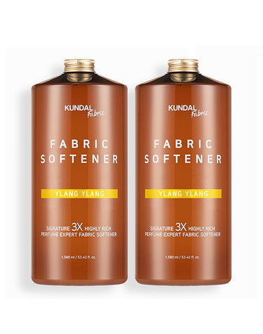 [30% 쿠폰+무료배송+사은품증정]시그니처 3배 초고농축 퍼퓸 섬유유연제 1580ml 2개 일랑일랑