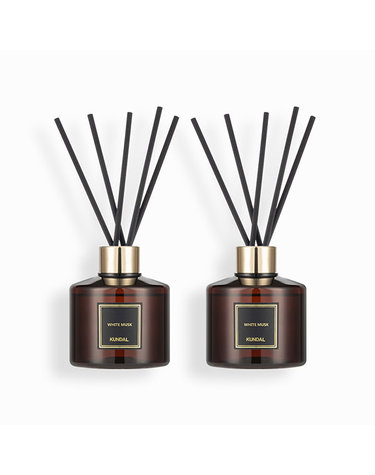 [30% 쿠폰+무료배송+사은품증정]퍼퓸 디퓨저 200ml 2구 화이트머스크
