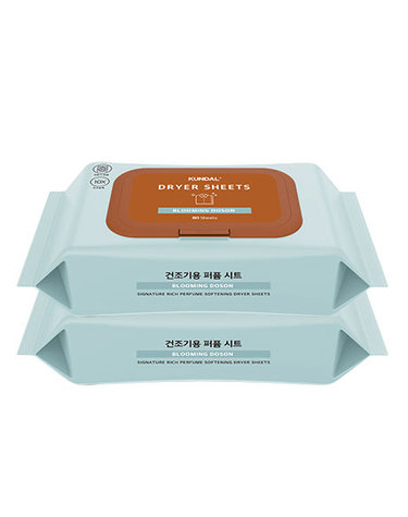 [30% 쿠폰+무료배송+사은품증정]시그니처 10배 초고농축 리치 퍼퓸 드라이시트 80매 2개 블루밍도손
