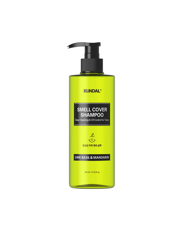 [30% 쿠폰+무료배송+사은품증정]올데이 스멜커버 청소년샴푸 400ml 라임바질앤만다린