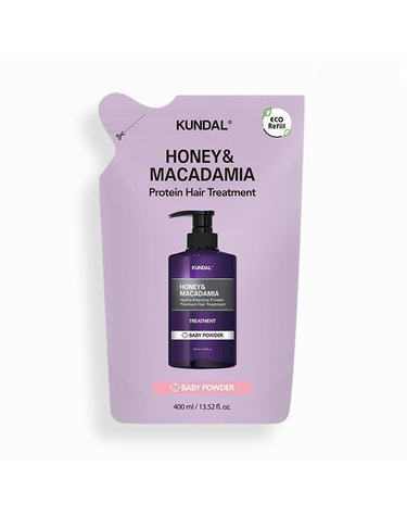 [30% 쿠폰+무료배송+사은품증정]허니 앤 마카다미아 트리트먼트 리필 400ml 1구