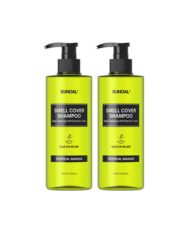 올데이 스멜커버 청소년샴푸 400ml 2개입
