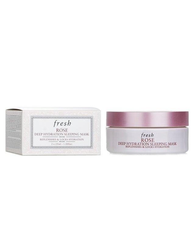 프레쉬 프레쉬 로즈 딥 하이드레이션 슬리핑 마스크 2x35ml 착용컷