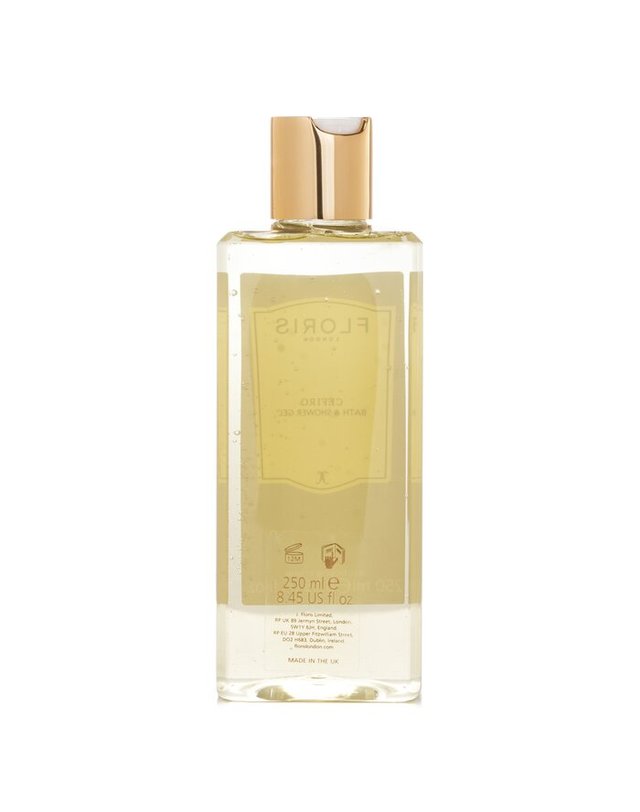 플로리스 플로리스 쎄파이로 세 모이스처라이징 바스 샤워젤 250ml 착용컷