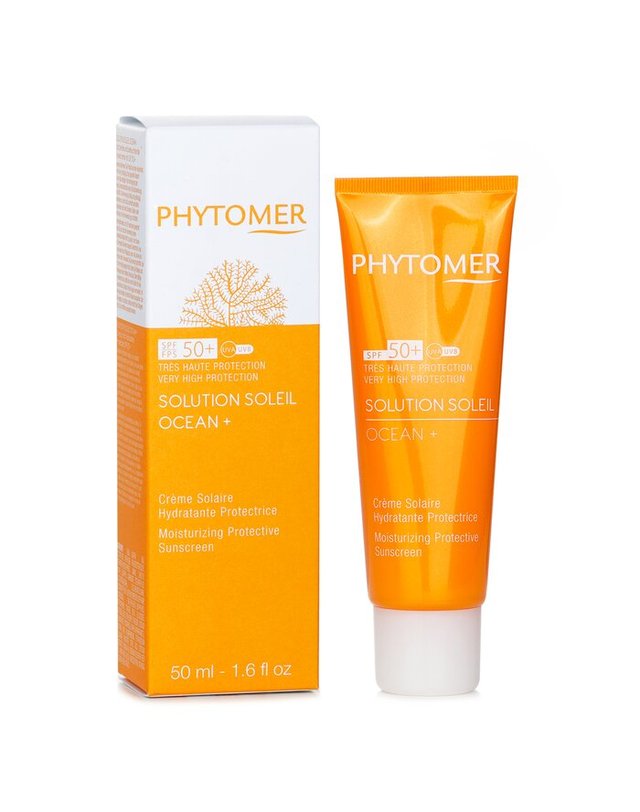 피토메르 피토메르 솔루션솔레일오션+보습 SUN크림 SF 50 50ml 착용컷