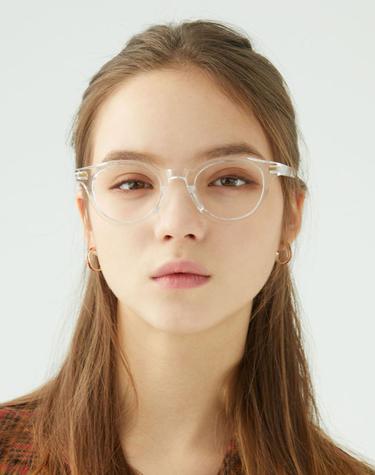 Wilde CRYSTAL 투명 뿔테 안경