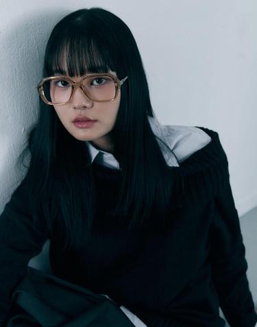 Theron Glasses [CRYSTAL BEIGE]
