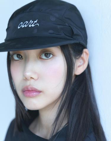 Wave Nylon Camp Cap [BLACK DOT]