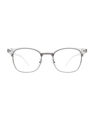 Thelma CRYSTAL 투명 하금테 안경