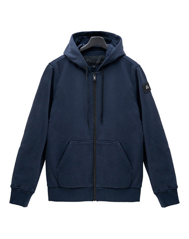 [MOOSE KNUCKLES] 무스너클 앨버말 로고 남성 후드 집업 M32MS619-965