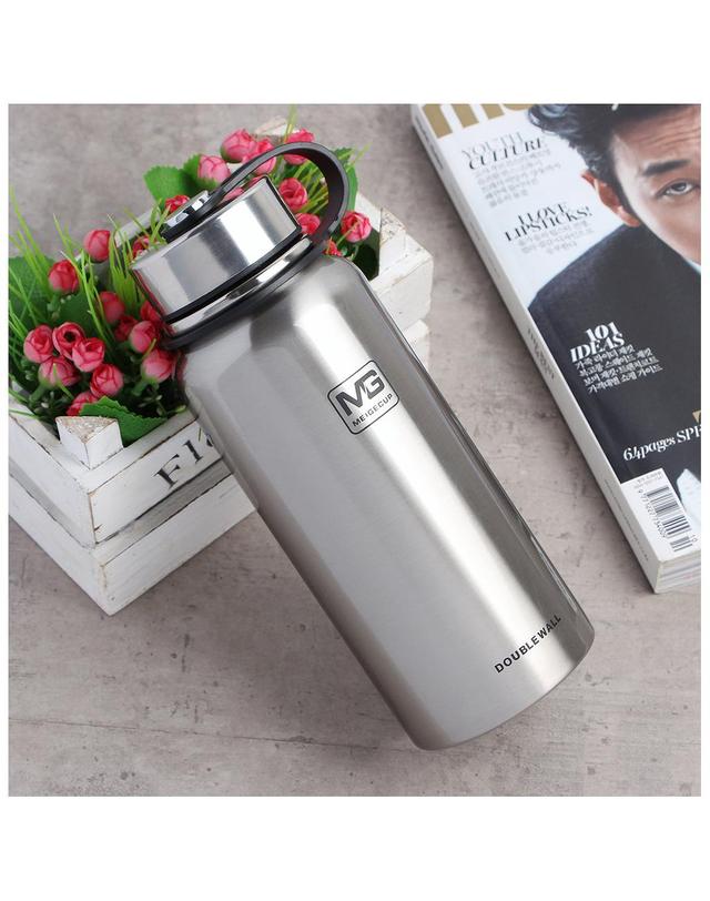 비투비월드 핫＆쿨 더블월 진공보온병 800ml/텀블러 보냉병 물병 착용컷