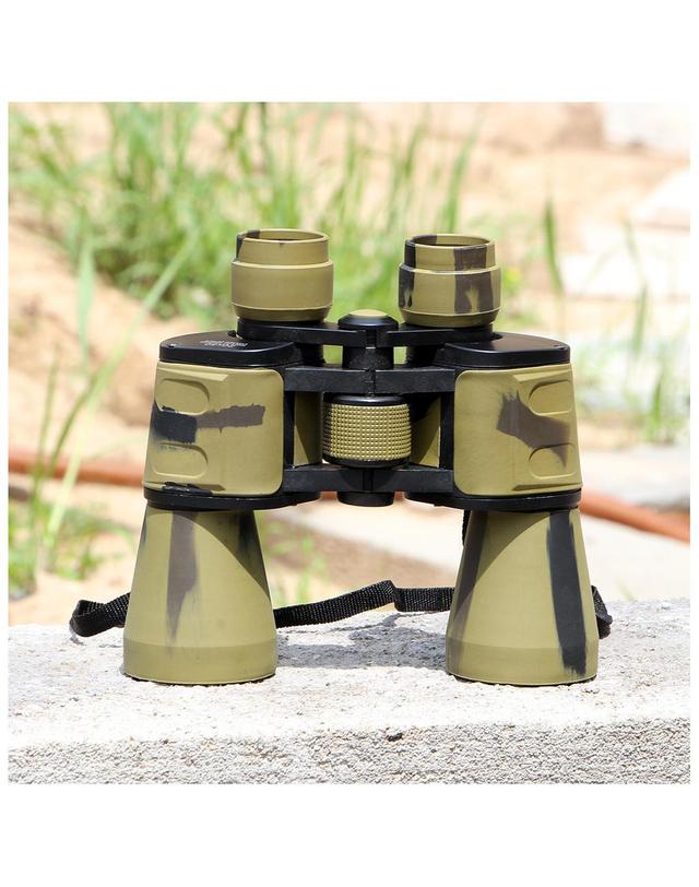 비투비월드 50mm 렌즈 쌍안경(20배율)/등산 캠핑용 고배율 망원경 착용컷