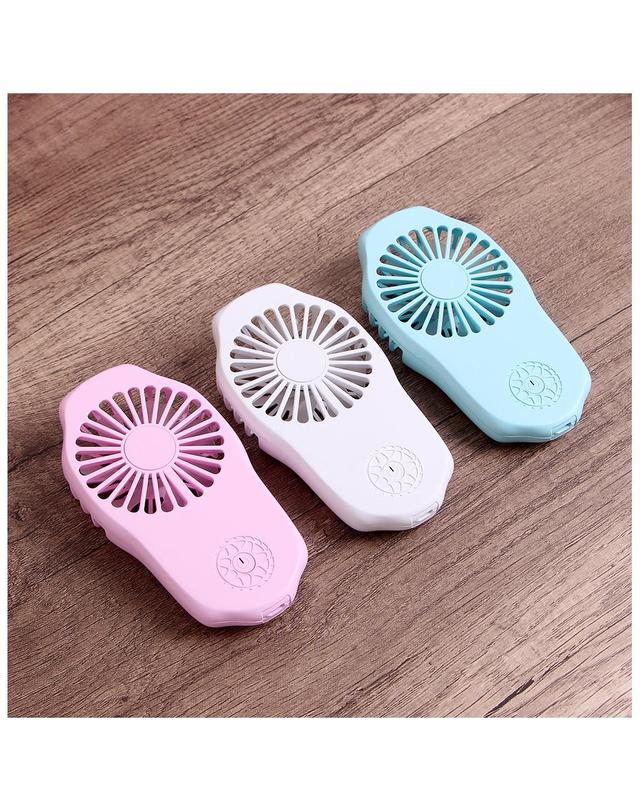 비투비월드 카팬 라이트 USB 미니선풍기/LED손전등 휴대용선풍기 착용컷