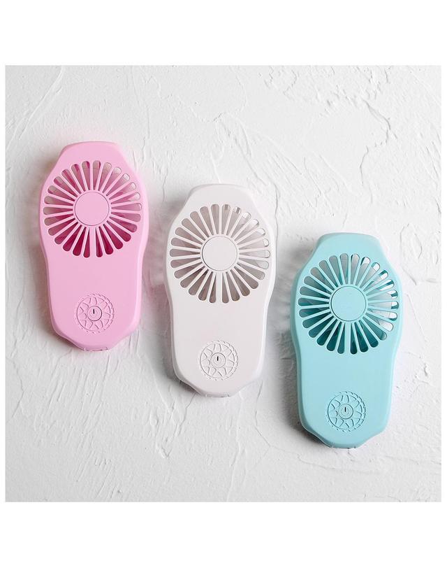 비투비월드 카팬 라이트 USB 미니선풍기/LED손전등 휴대용선풍기 착용컷