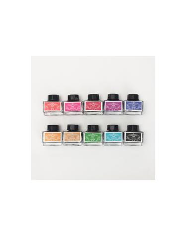 10색 만년필잉크 세트 / 15ml 병잉크
