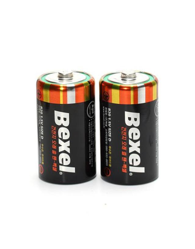 비투비월드 2P 벡셀 1.5V D사이즈건전지 착용컷