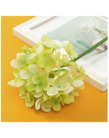 꽃보라 수국 조화(그린) 인조꽃 장식