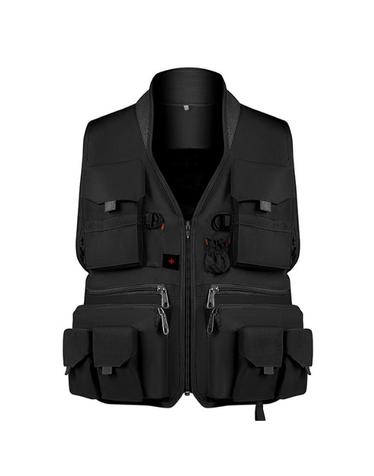 엑티브 멀티포켓 레저조끼(블랙) (XXXL)/낚시조끼