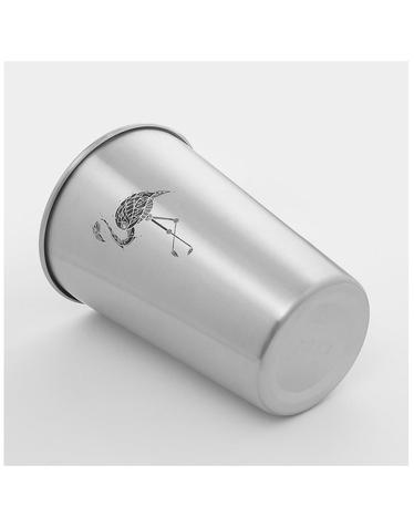 아임플라밍고 스텐컵(500ml) (실버)/ 캠핑컵