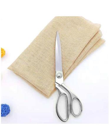 실버 스텐 재단가위(26.5cm) / 행사용 커팅식 금장가위