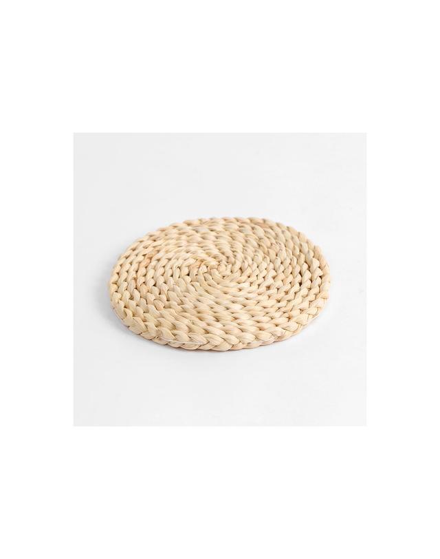비투비월드 플레이팅 라탄식 컵받침/ 15cm 원형 티코스터 착용컷