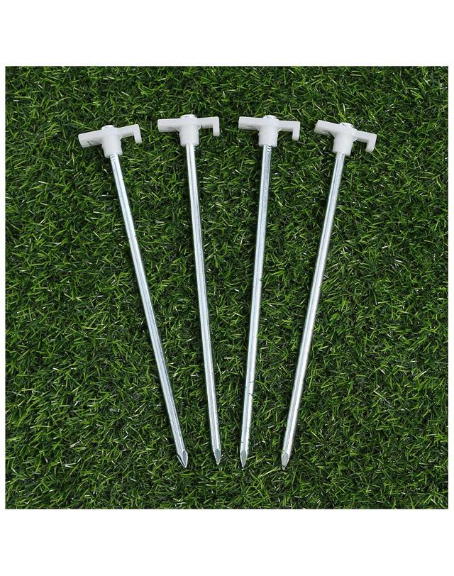 비투비월드 야광 스테인리스 단조팩 4p(25cm)/ 캠핑 텐트팩 착용컷