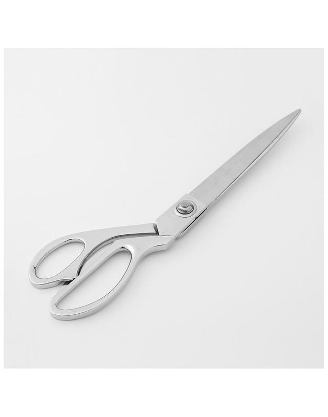 비투비월드 실버 스텐 재단가위(26.5cm) / 행사용 커팅식 금장가위 착용컷