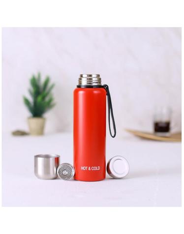 핫앤콜드 듀얼 진공 보온병 휴대용 텀블러물병 800ml