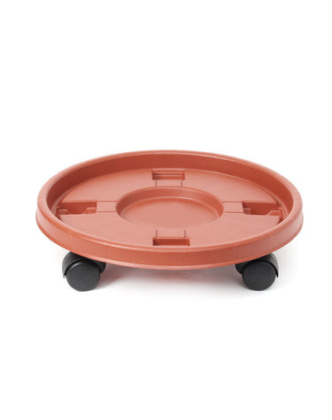 원형 이동식 화분받침대(40cm) 바퀴달린화분받침