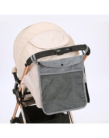 맘초이스 유모차가방(그레이) /메쉬포켓 유모차정리함