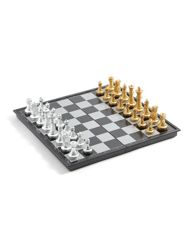 앤티크 접이식 자석 체스(36x36cm) 체스판 보드게임
