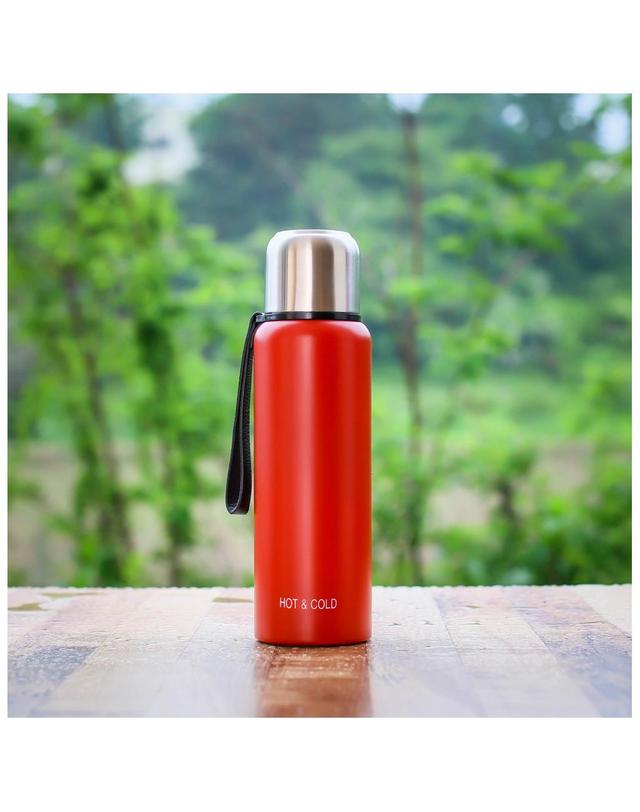 비투비월드 핫앤콜드 듀얼 진공 보온병 휴대용 텀블러물병 800ml 착용컷