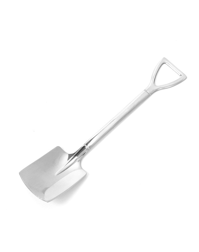 비투비월드 와우카페 삽모양 티스푼 5p 스텐 빙수 디저트스푼 착용컷
