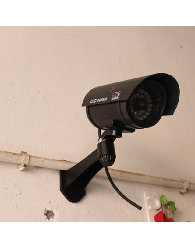 비투비월드 가드온 LED 모형 감시카메라 방범용 가짜카메라 착용컷