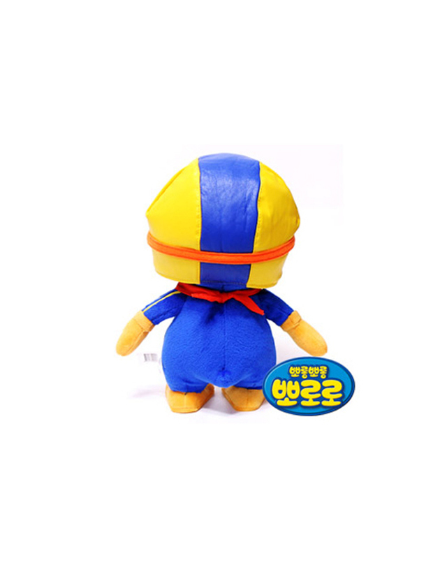 비투비월드 뽀로로인형3기-뽀로로(28cm)/행사사은품 파티용 착용컷