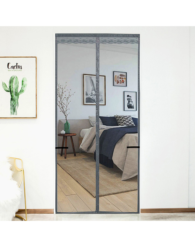 비투비월드 라이프업 심플 문 모기장(90x200cm) (그레이) 착용컷
