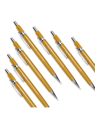 0.9mm 제도샤프 PRO 12개입(황색)