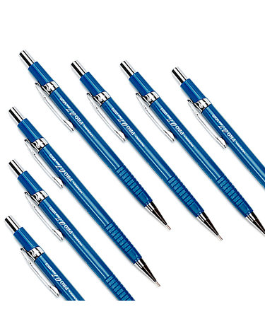 0.7mm 제도샤프 PRO 12개입(청색)