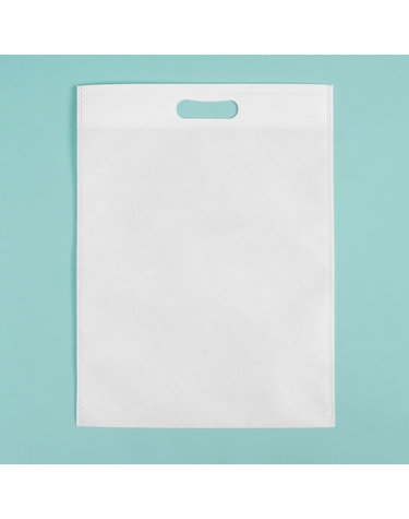 컬러 부직포 가방 10p(40x50cm) (화이트) 답례품가방
