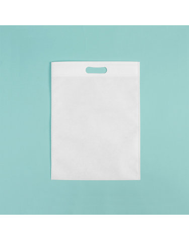컬러 부직포 가방 10p(25x35cm) (화이트) 기프트백