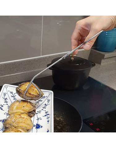 손이편한 주방 가위집게 2p세트 스텐 샐러드 음식집게