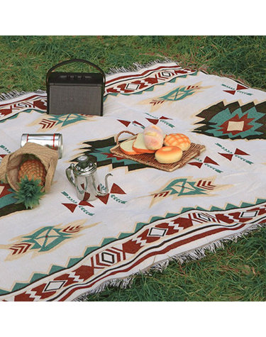 에스닉 블랭킷 러그(98x248cm) 캠핑 카페트 담요