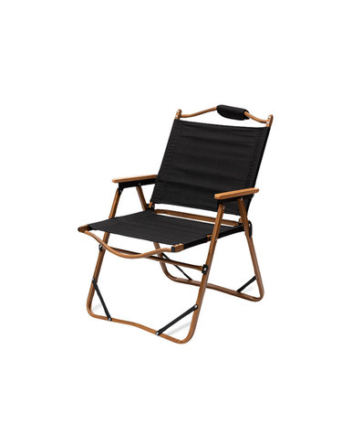 접이식 휴대용 캠핑의자 (78cm) (블랙)