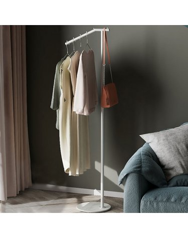 네로우 스탠드 행거(화이트화이트) A-2(170cm)