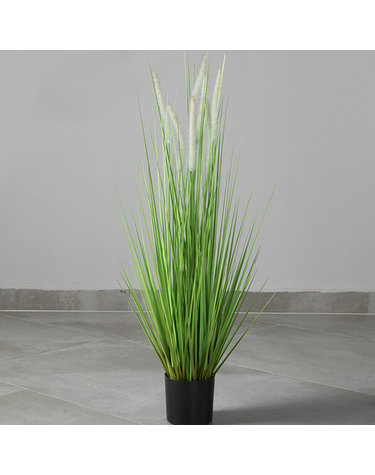 강아지풀 조화(그린화이트)(120cm) 인조갈대