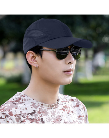 라인업 스포츠 등산모자(네이비)