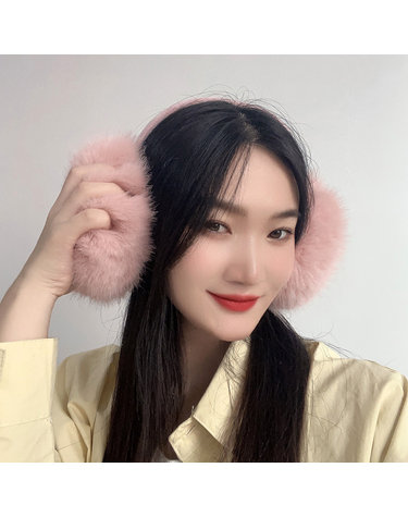 쁠리즈 왕방울 귀마개 겨울귀도리 방한털귀덮개
